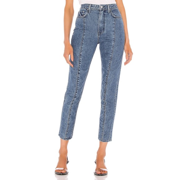 GRLFRND High Waisted Mom Jeans